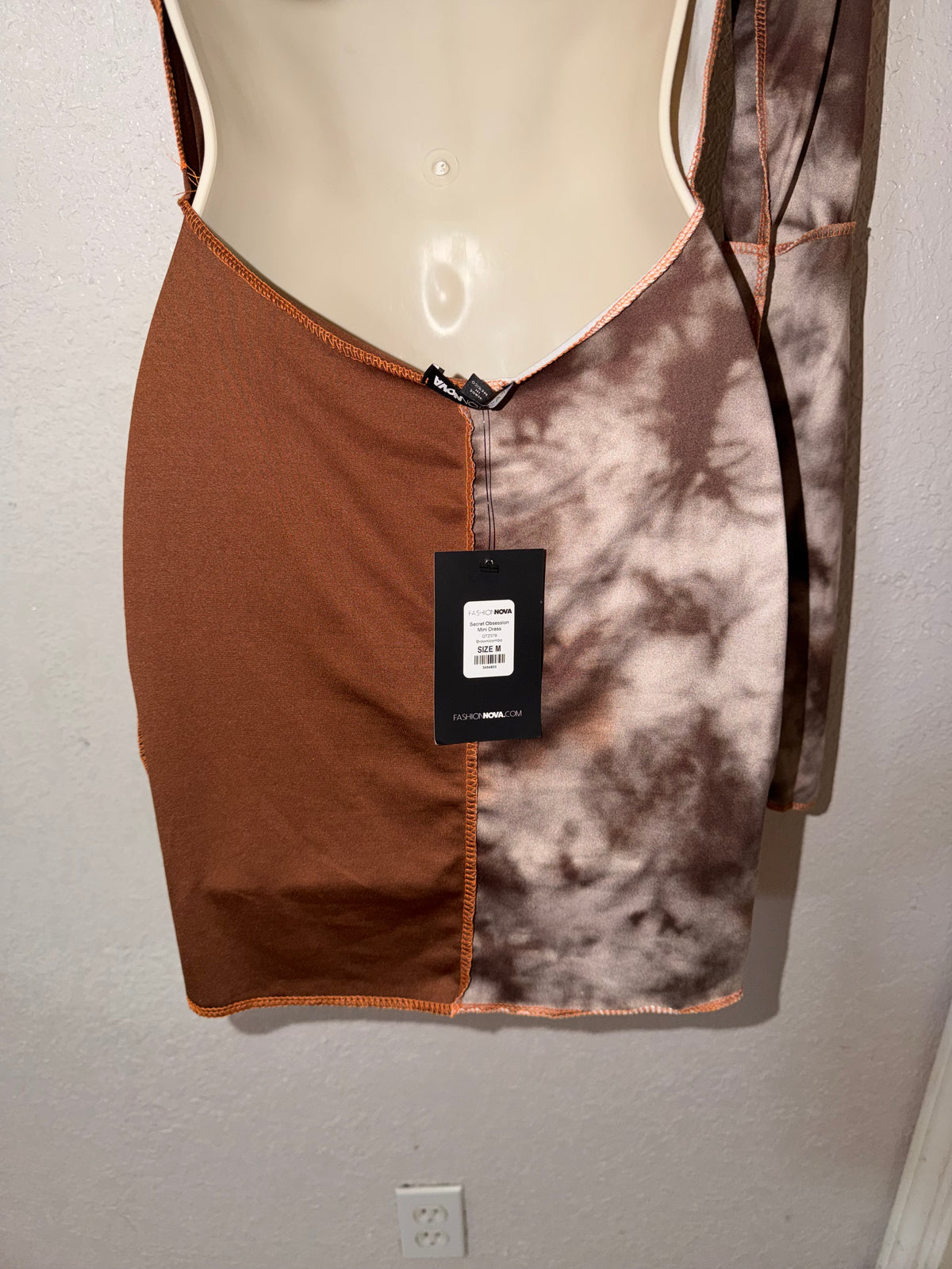 Smoke & Coffee ☕️ Mini Dress NWT