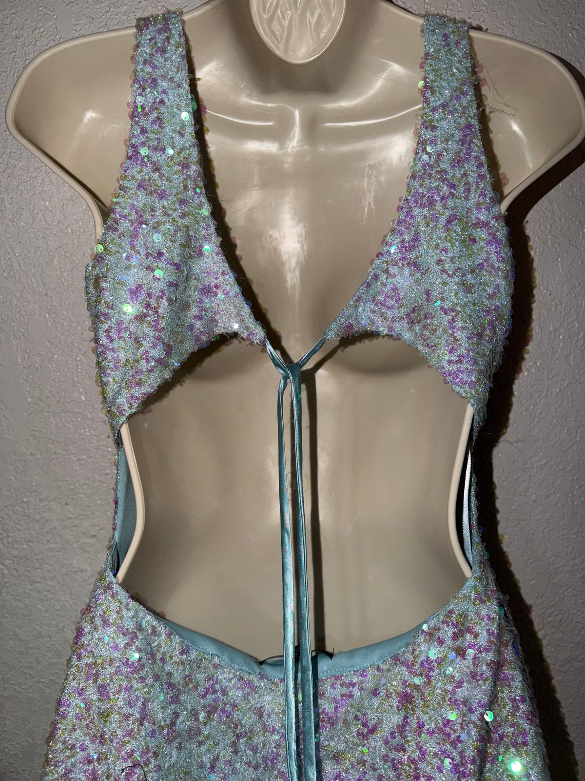 Minute to Midnight 🩵🕰️ Mini Dress EUC
