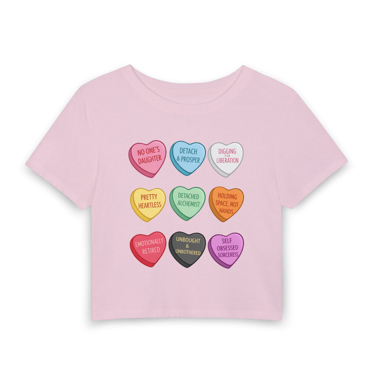 Conversation Hearts The Conversations That Matter Baby Tee