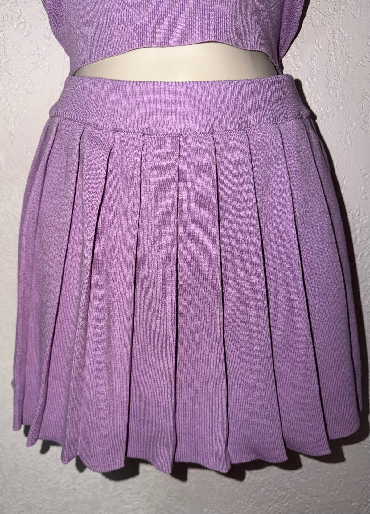 💜 Lilac Lessons Two Piece Set EUC