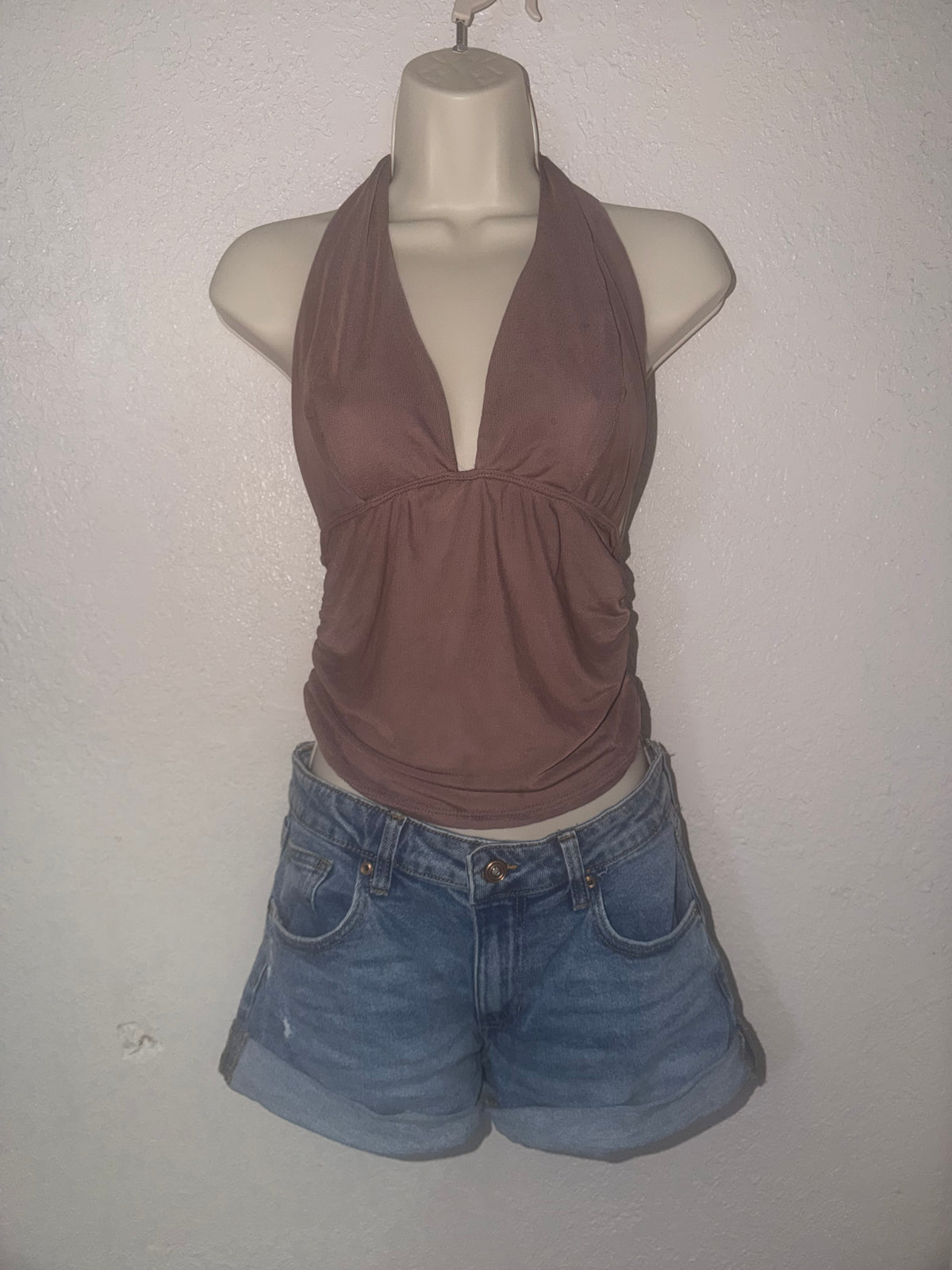 Cocoa Dreams 🍫 Halter Top EUC