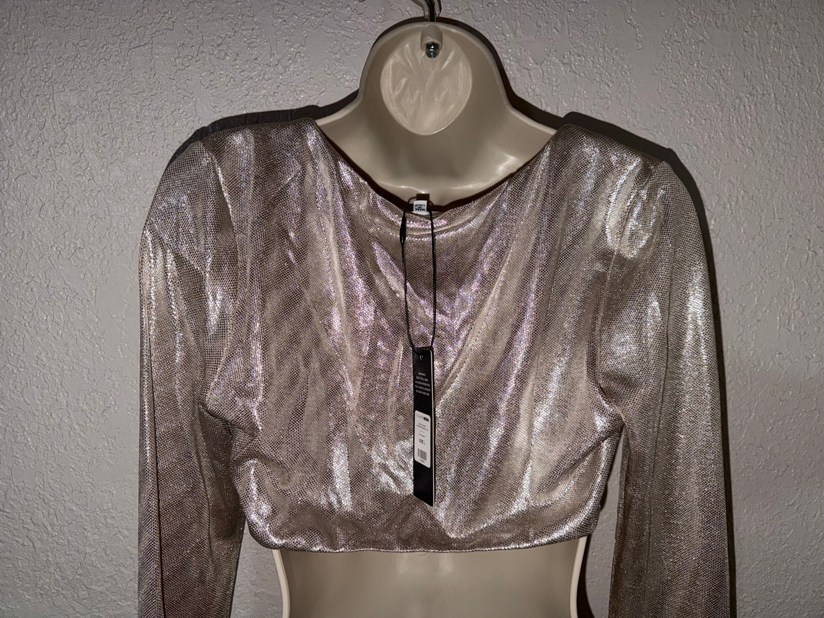 Mercury Rising 🪐 Crop Top NWT