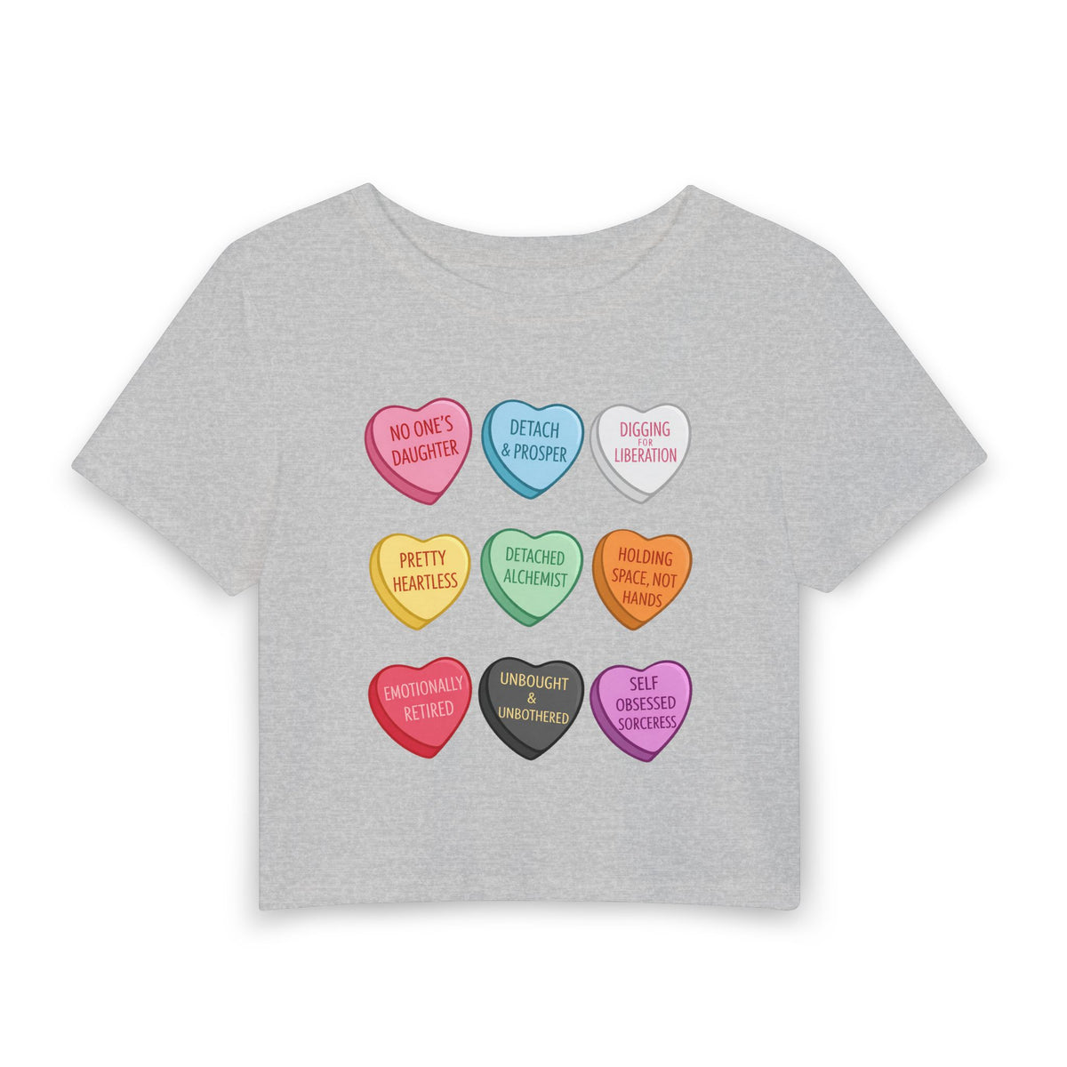 Conversation Hearts The Conversations That Matter Baby Tee