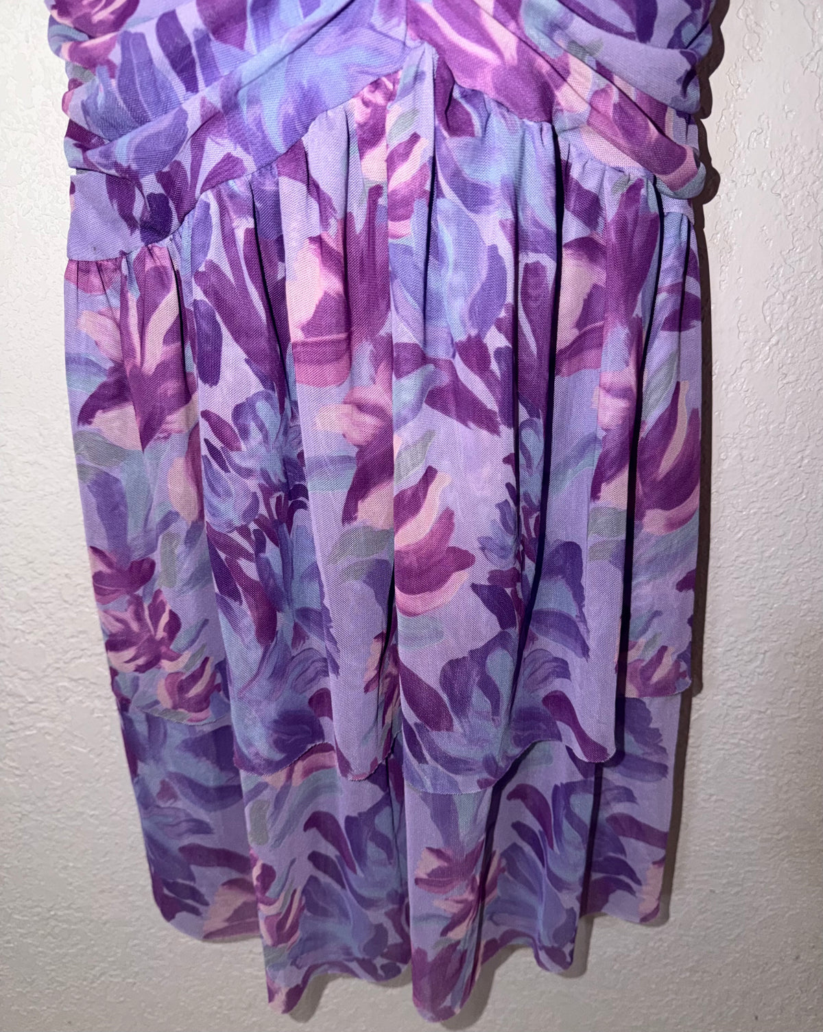 Monet In Violet 💟  Midi Dress EUC