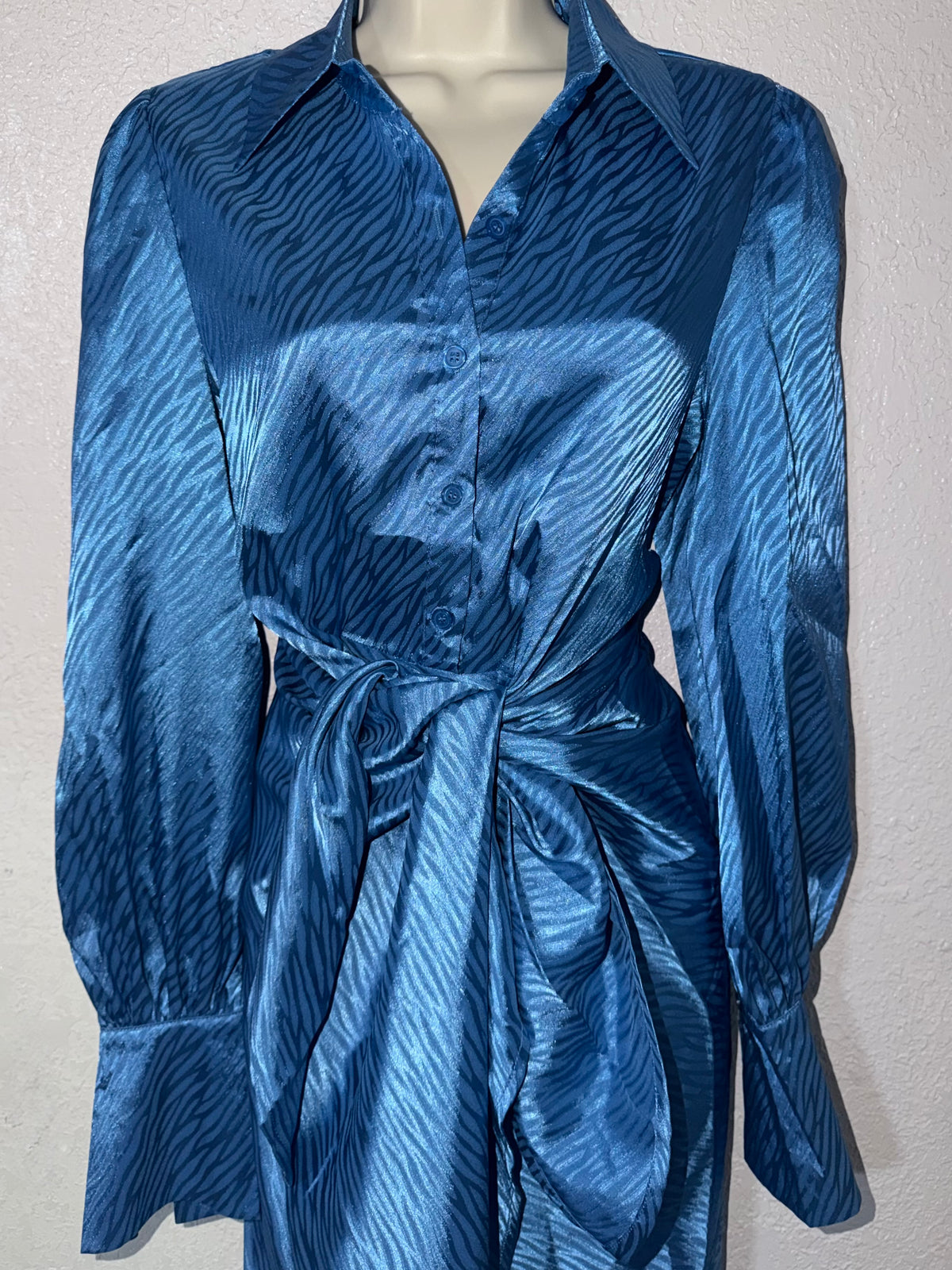 Blue Blood 💙 🐅 Maxi Dress NWT