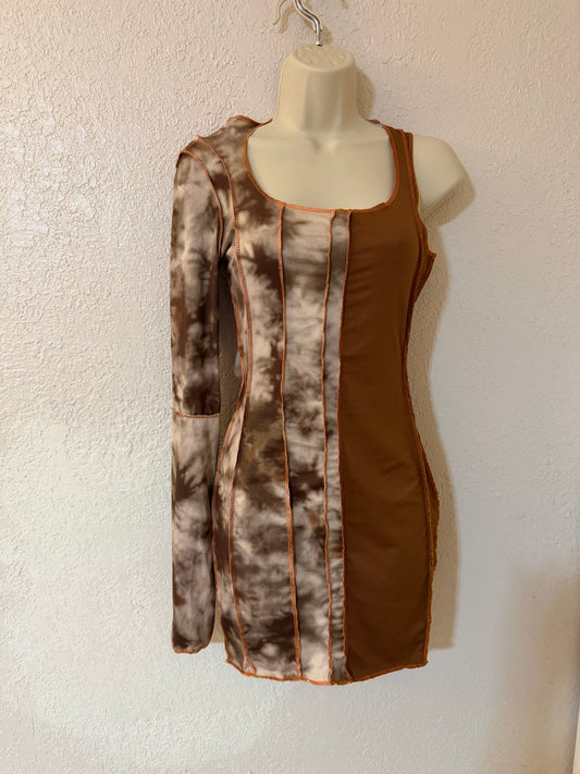 Smoke & Coffee ☕️ Mini Dress NWT