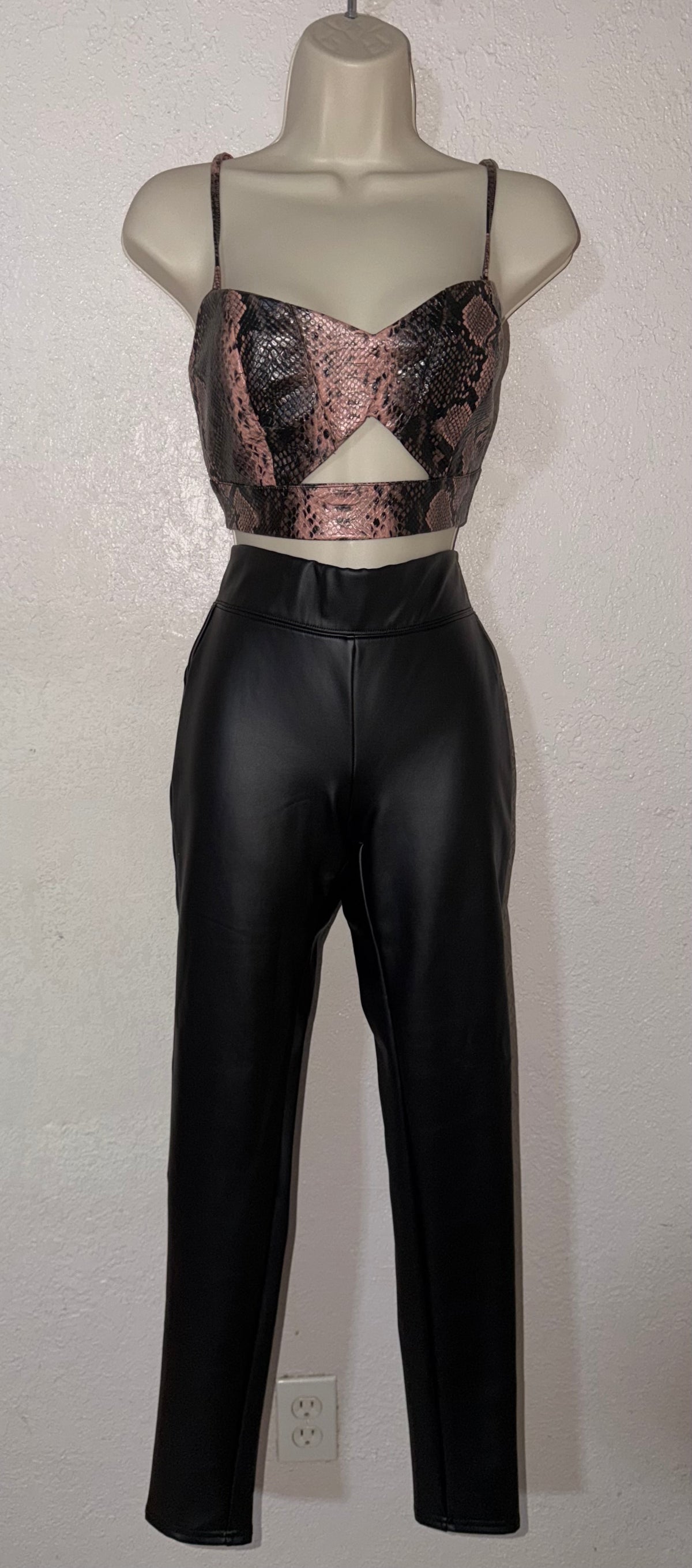 Double Poison ☠️🐍 Crop NWT