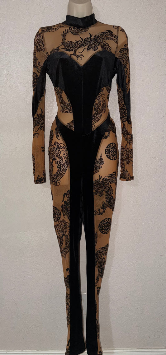 Dragon Empress 🐉 Bodysuit EUC
