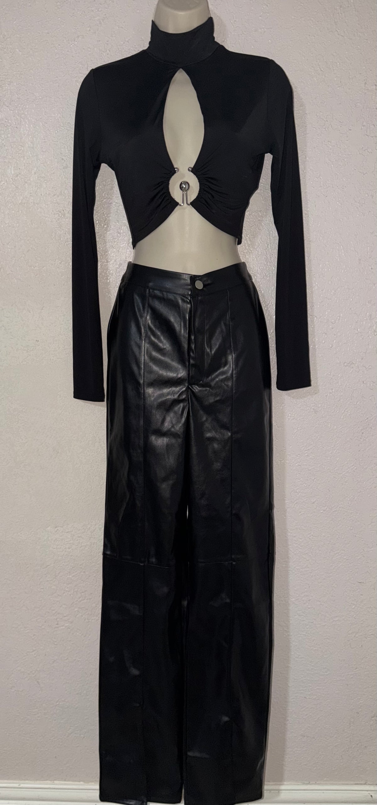 Bad Reputation 😈 Faux Leather Pants NWT