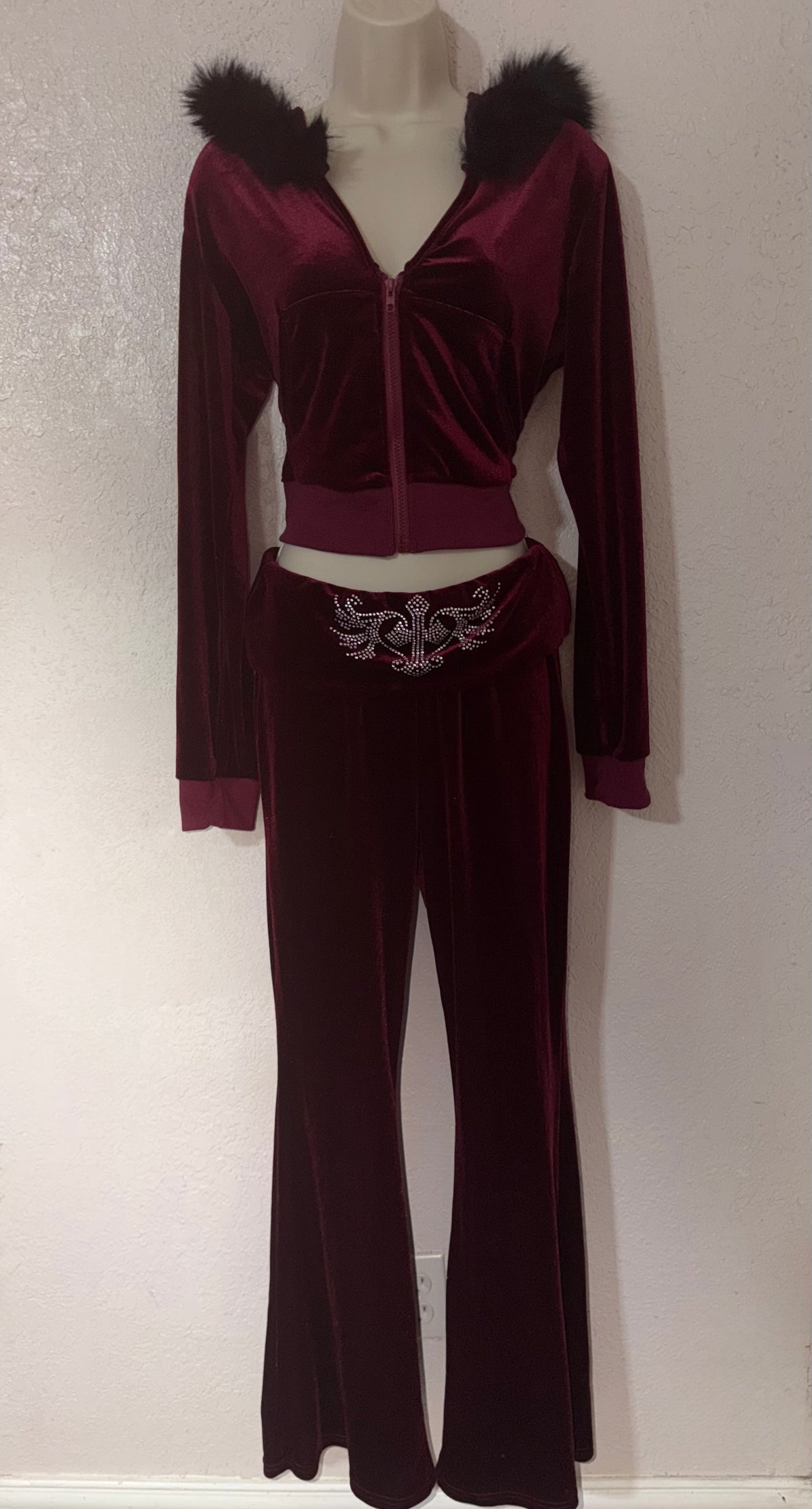 🍷 Velvet Vice 2 Piece Set EUC