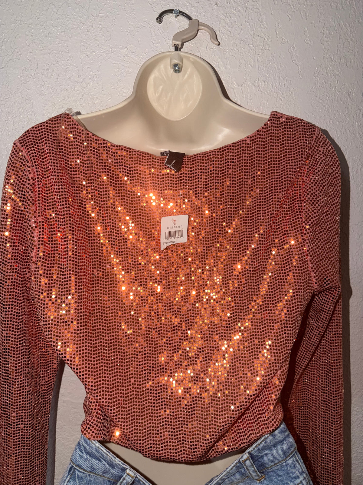 Rose Gold Kisses 💋 Top NWT