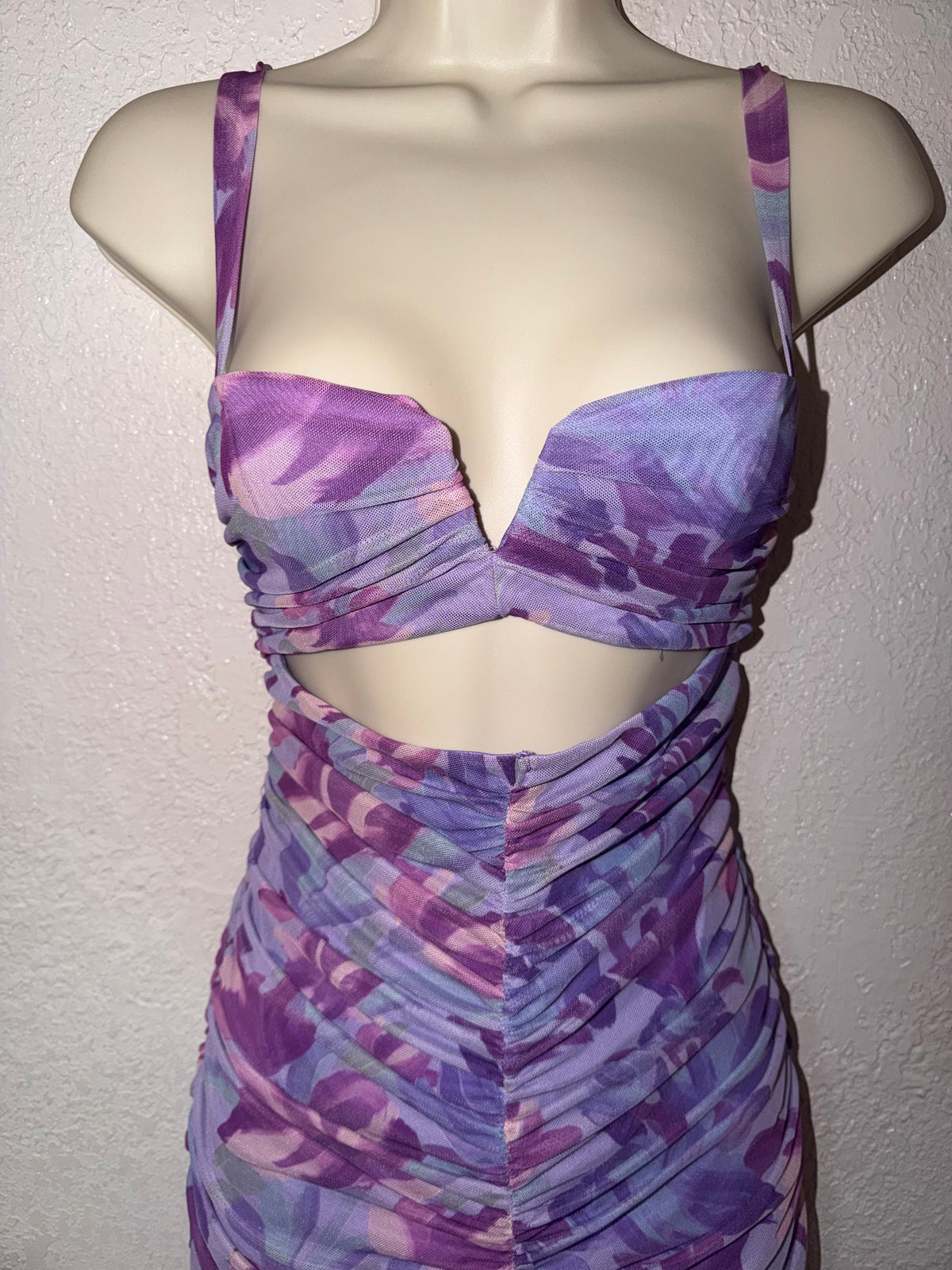 Monet In Violet 💟  Midi Dress EUC