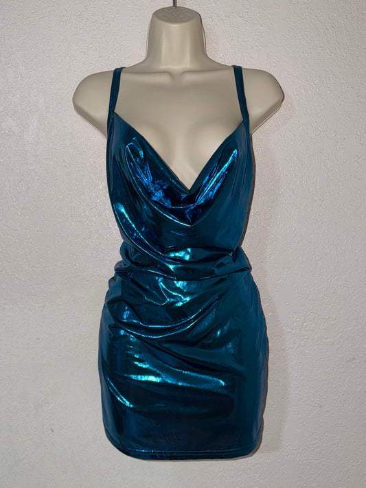 Blue Mercury 🪐 Mini Dress EUC