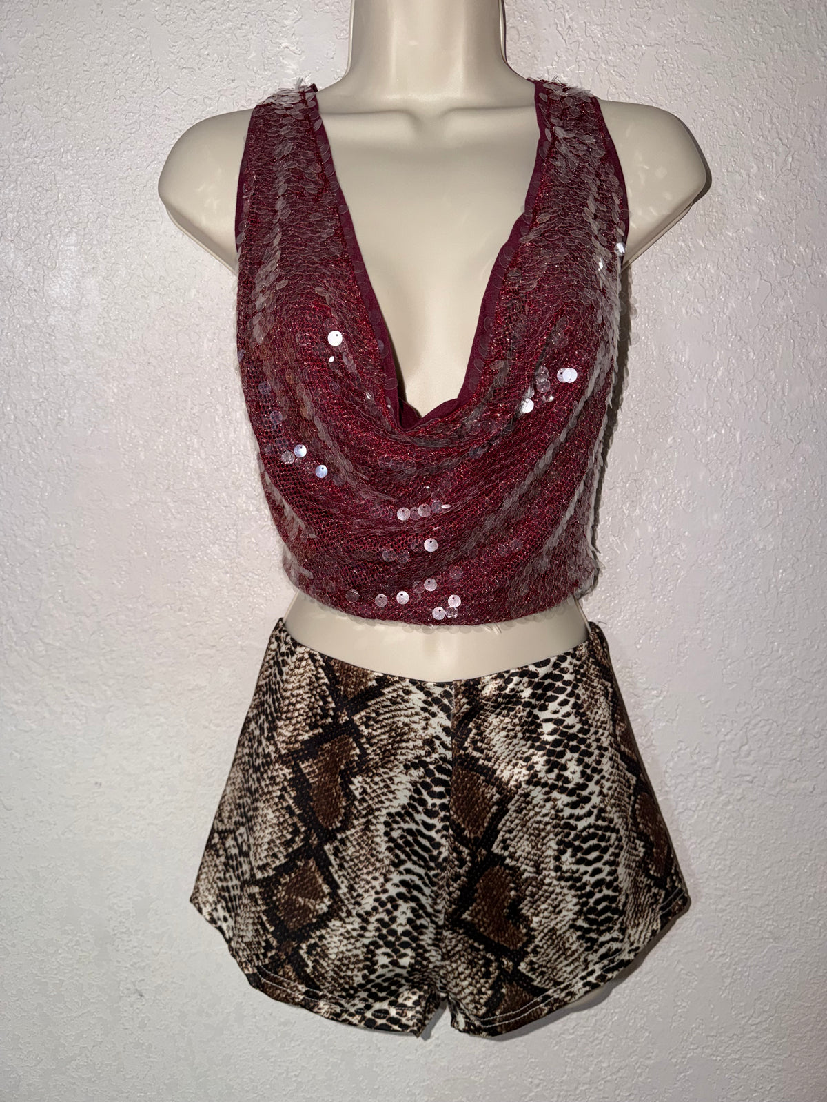 Burgundy Alchemy ✨ Halter NWT