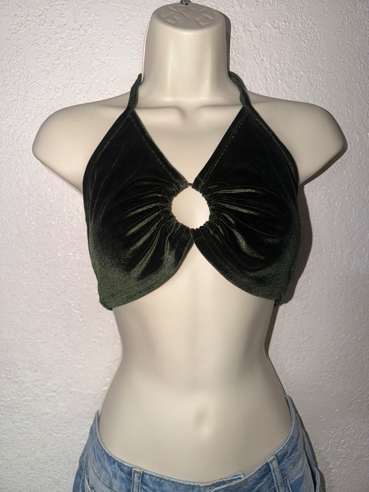 Emerald Isles 💚 Halter Top EUC