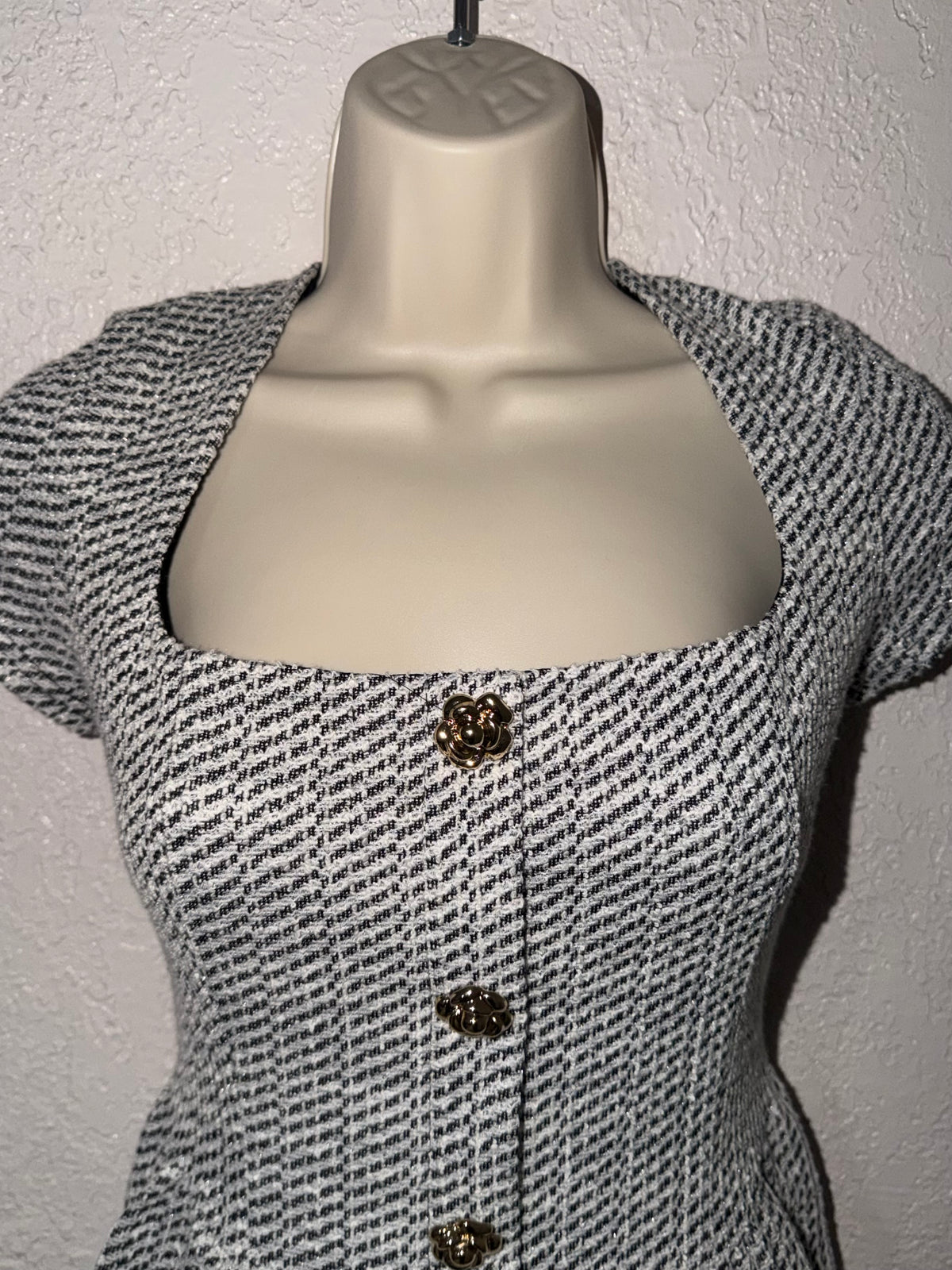 Extra Credit ✏️ Tweed Mini Dress NWT