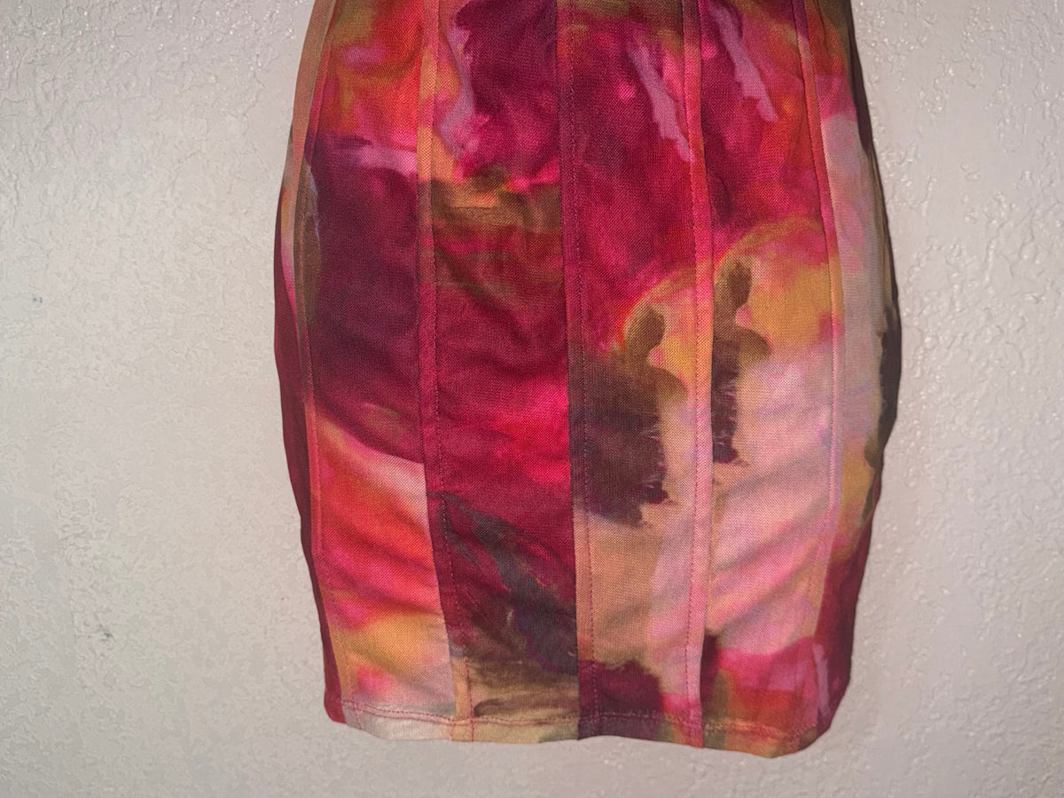 Painted Lady 🎨 Mini Dress NWT