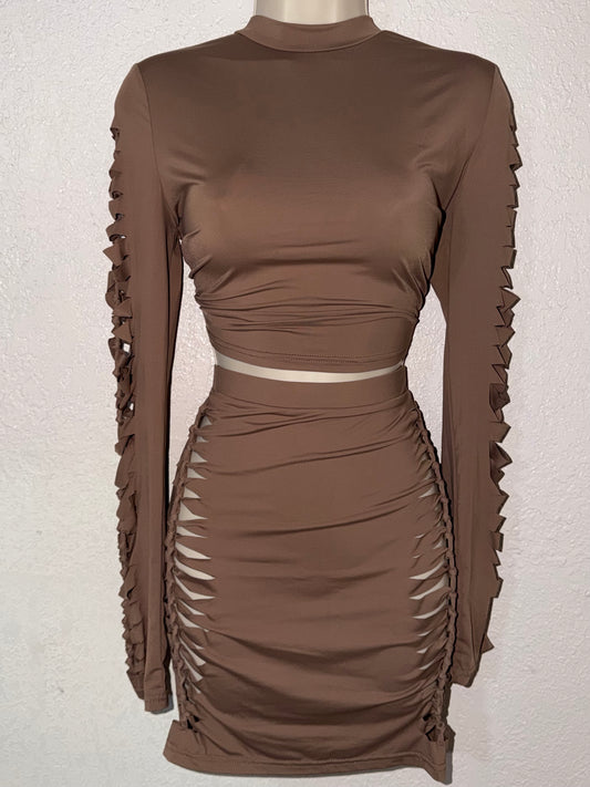 Cutting Corners 🤎 Two-Piece Set NWT