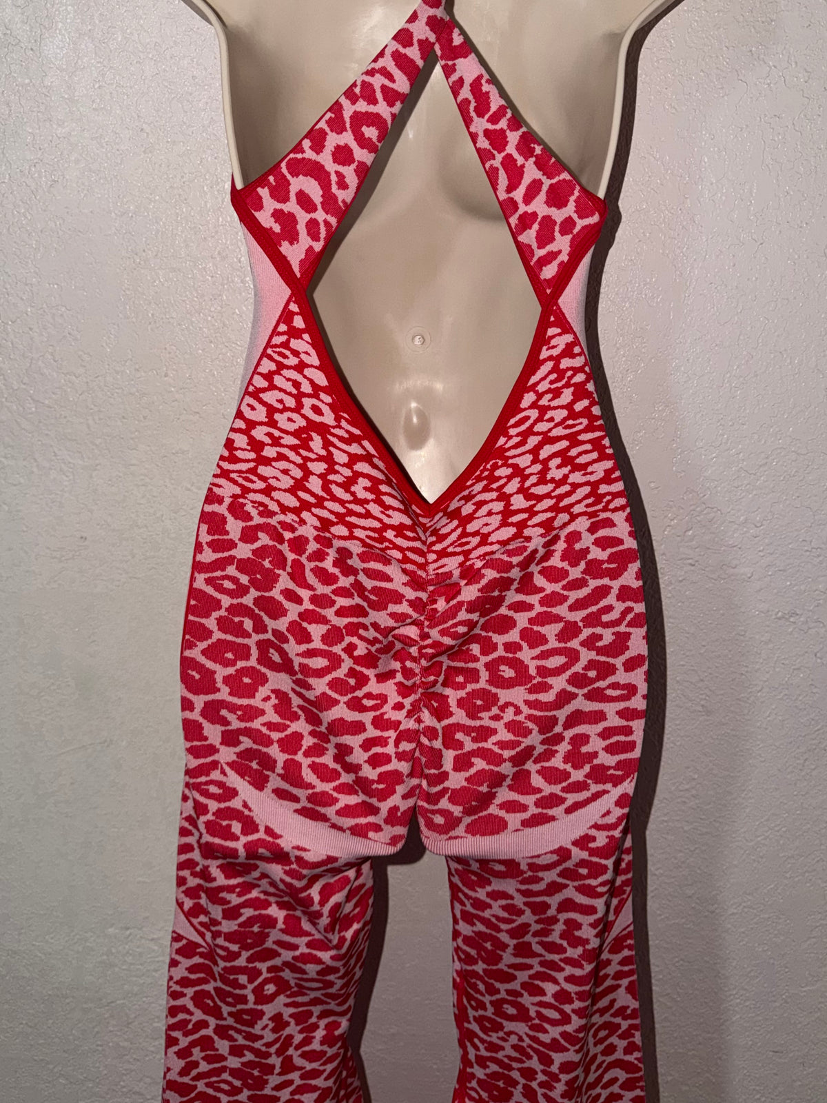 Cardio Kitty 🐈‍⬛ Flare Jumpsuit EUC