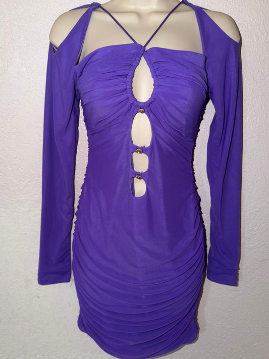 Purple Reign 💜 👑 Mini Dress EUC