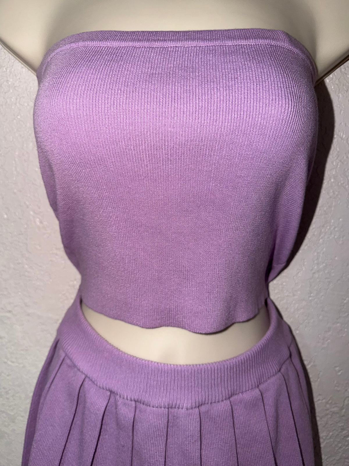 💜 Lilac Lessons Two Piece Set EUC
