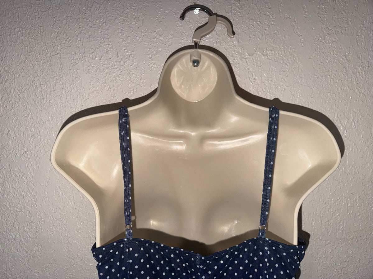 Dot Your Type Romper 🎀 EUC