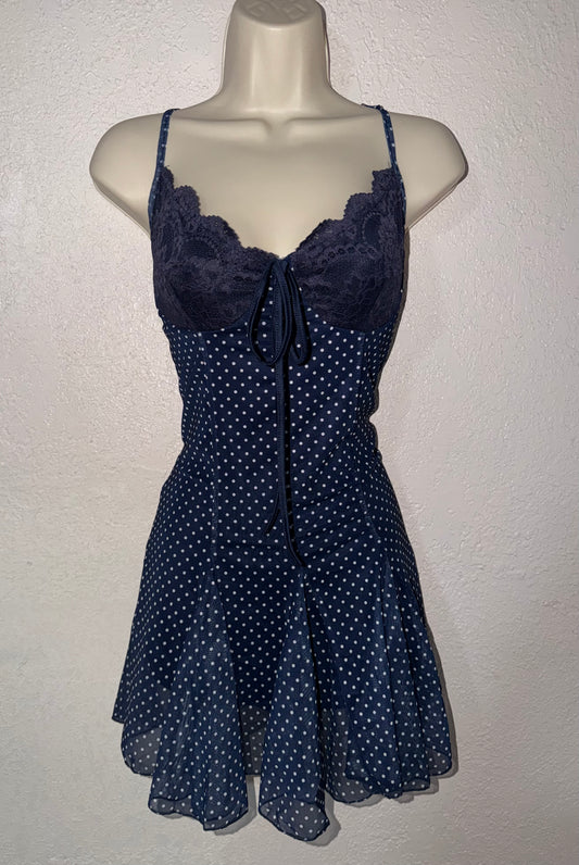 Dot Your Type Romper 🎀 EUC