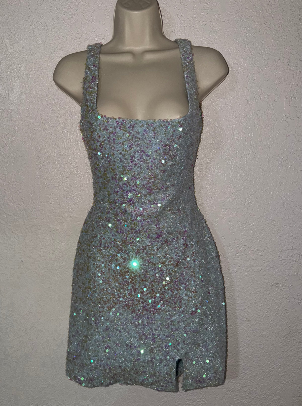 Minute to Midnight 🩵🕰️ Mini Dress EUC