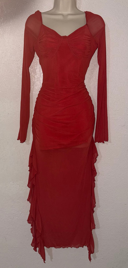Roxanne ❤️ Midi Dress EUC