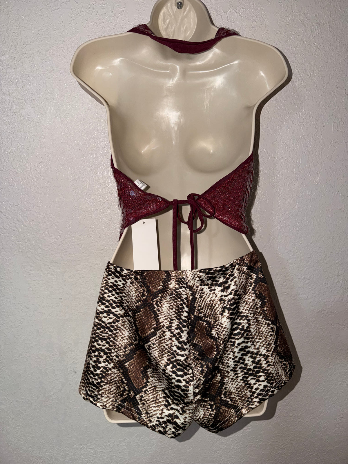 Burgundy Alchemy ✨ Halter NWT