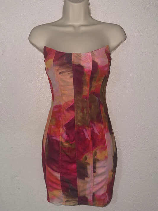 Painted Lady 🎨 Mini Dress NWT