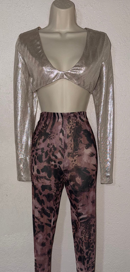 Mercury Rising 🪐 Crop Top NWT